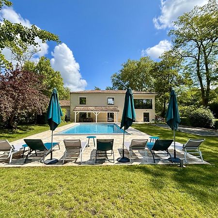 La Maison L'Eperon, Stylish 5 Star Villa Surrounded By Vineyard Near Saint Emilion Vérac Exteriér fotografie