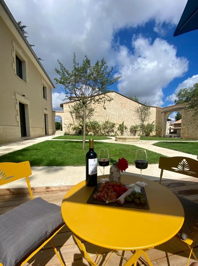 La Maison L'Eperon, Stylish 5 Star Villa Surrounded By Vineyard Near Saint Emilion Vérac Exteriér fotografie