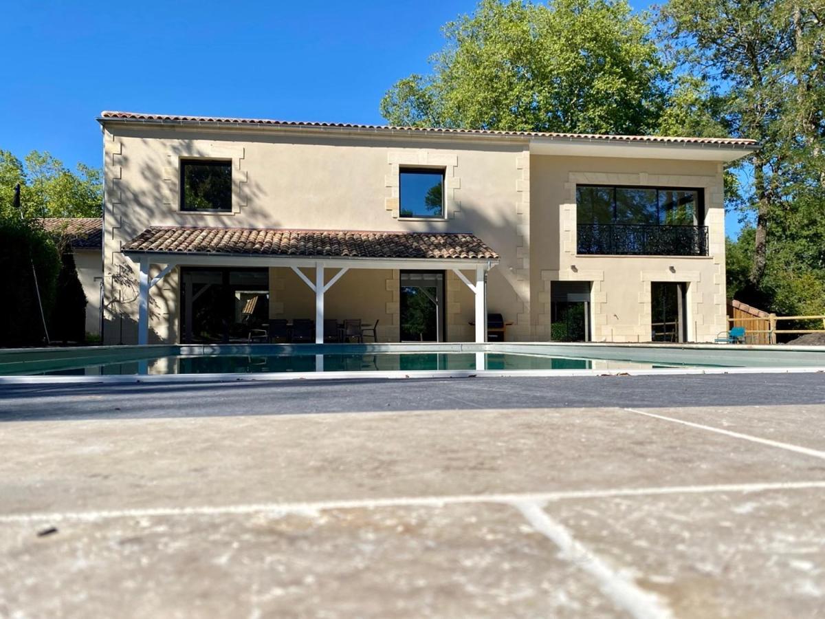 La Maison L'Eperon, Stylish 5 Star Villa Surrounded By Vineyard Near Saint Emilion Vérac Exteriér fotografie